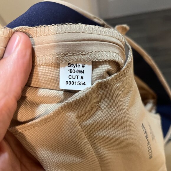 NWT Mizzen+Main Men's tan performance Slim Fit golf Pants 32 X 30 NEW - Picture 6 of 7